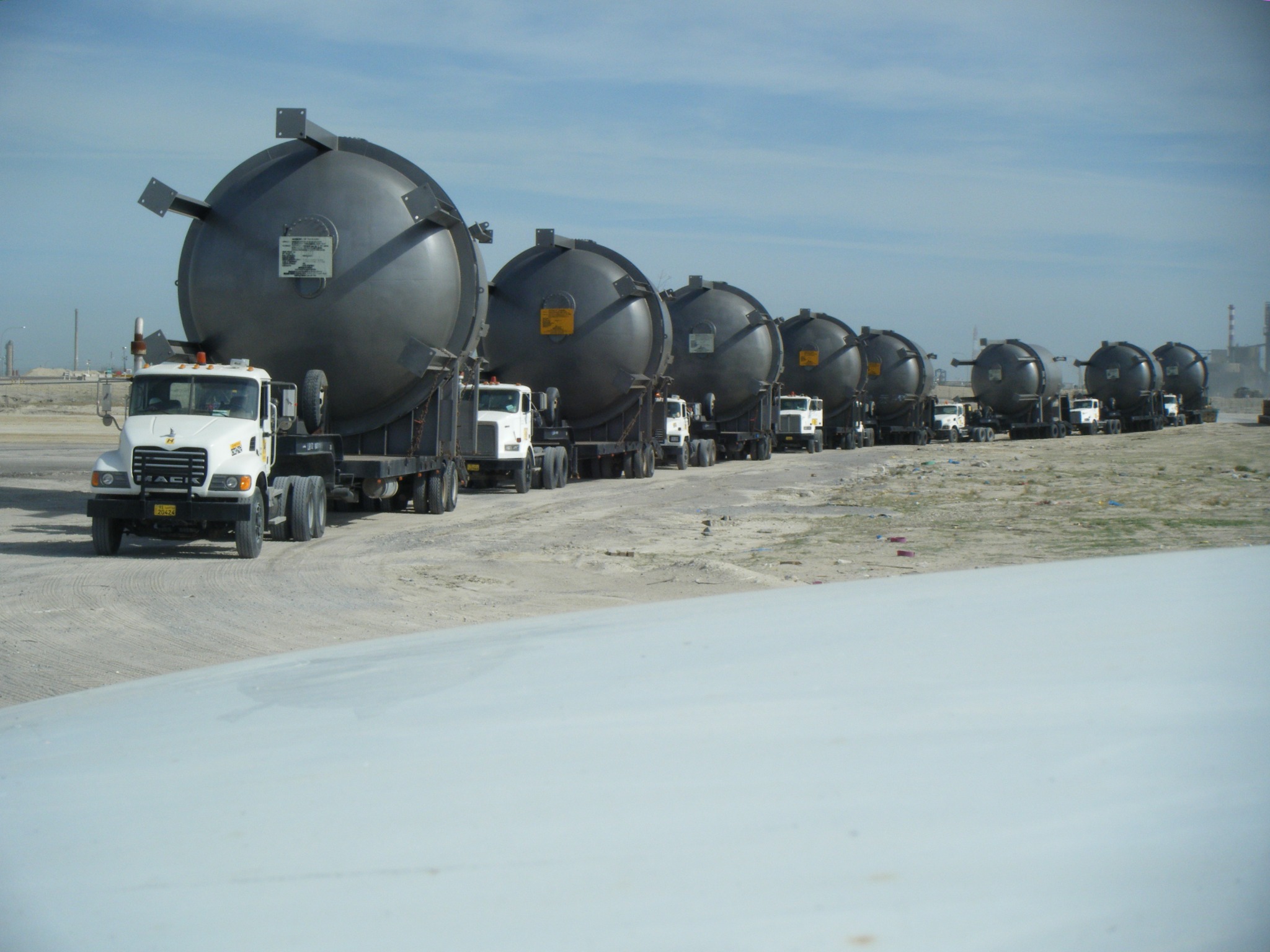 HETCO heavy transport convoy