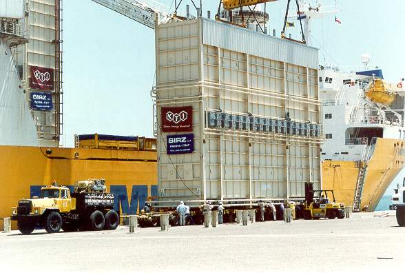 Port-side cargo handling